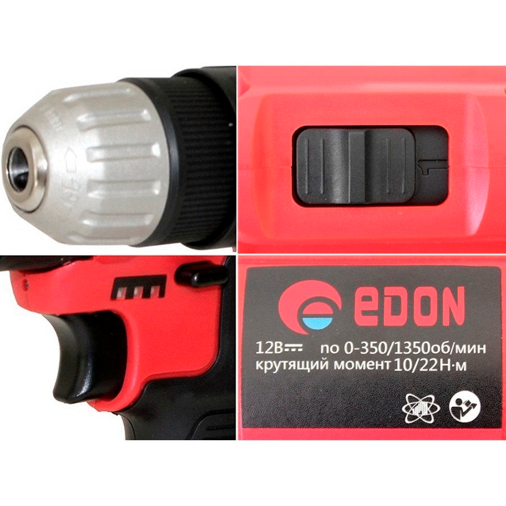 Аккумуляторная дрель Edon CF-1205 купить по низкой цене в Минске ...