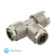 Фитинг обжимной 1/8"F под трубку 6/4 (Т-образный) Фитинг обжимной 1/8"F под трубку 6/4 (Т-образный)