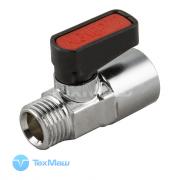 Кран шаровый 1/8&quot;F на 1/8&quot;M красный (0632000001)