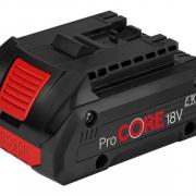 Аккумулятор BOSCH ProCORE 18V 18.0 В, 4.0 А/ч, Li-Ion