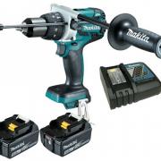 Аккум. ударная дрель-шуруповерт MAKITA DHP 481 RTE