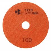 Алмазный гибкий шлифкруг &quot;Черепашка&quot; 100 № 100 (мокрая шл.) (TRIO-DIAMOND)