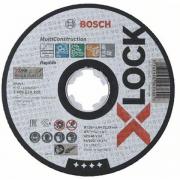Круг отрезной 125х1.6x22.2 мм универс. X-LOCK Multi Material BOSCH ( прямой, подходит для всех типов УШМ) Круг отрезной 125х1.6x22.2 мм универс. X-LOCK Multi Material BOSCH ( прямой, подходит для всех типов УШМ)