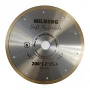 Алмазный круг 200х25,4 мм по керамике ультратонкий HILBERG