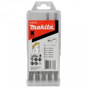 Набор буров SDS-plus CENTERING TIP MAKITA 5 шт (6х110 2шт, 8х160 2шт, 10х160 1шт)