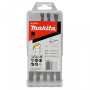 Набор буров SDS-Plus CENTERING TIP MAKITA 5 шт (6х110 2шт, 8х160 2шт, 10х160 1шт)