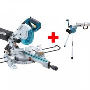 Торцовочная пила MAKITA LS 0815 FLN в кор. + Стол для торцовочной пилы (DEAWST06)