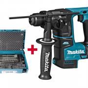 Аккум. перфоратор MAKITA DHR 171 RTJ в чем. + Набор насадок MAKITA (17 шт.) (B-53877)