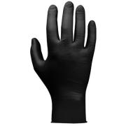 Перчатки нитриловые, р-р 9/L, черные, уп. 25 пар,  JetaSafety (Ультрапрочные нитриловые перчатки JetaSafety JSN50N09 размер L упаковка 25 пар.) (JETA 