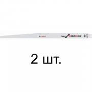Пилка сабельная по дереву с гвоздями S1411DF (2 шт.) BOSCH