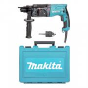 Перфоратор MAKITA HR 2470 X19 в чем. (780 Вт, 2.7 Дж, 3 реж., патрон SDS-plus, БЗП в комплекте, вес 2.6 кг)