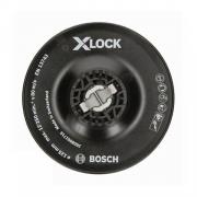 Опорная тарелка 125мм М14  для фибр. листов твердая X-LOCK BOSCH