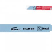 Пилка сабельная по металлу S150M (1 шт.) WORTEX (пропил прямой, тонкий, для базовых работ)