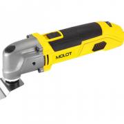 Многофункциональный инструмент (реноватор) MOLOT MSM 3125 в кор. 250 Вт, 15000 - 22000 об/мин. (Градус угла колебаний 3.1 °, посадка 10 мм)