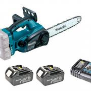 Аккум. пила цепная MAKITA DUC 302 Z шина 30 см (12"), 3/8, 1.3 мм + АКЦИЯ (2 аккмулятора и зарядное) (18+18 В) Аккум. пила цепная MAKITA DUC 302 Z шина 30 см (12"), 3/8, 1.3 мм + АКЦИЯ (2 аккмулятора и зарядное) (18+18 В)