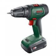 Аккум. дрель-шуруповерт BOSCH UniversalDrill 18V в чем. (18.0 В, 1 акк., 2.5 А/ч Li-Ion, 2 скор., 30 Нм, шурупы до 8 мм)