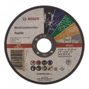 Круг отрезной 125х1.0x22.2 мм универс. Multi Construction BOSCH