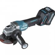 Аккум. углошлифмашина MAKITA GA 012 GM 201 (40В, 115 мм, 8500 об/м, клав. (2x4.0Ач,DC40RA,Makpac4))