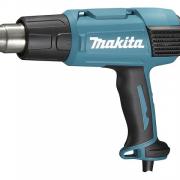 Термовоздуходувка MAKITA HG 6531 CK (2000Вт, 50/650 град, 200-550 л/мин, 7 насадок, кейс.)