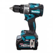 Аккум. ударная дрель-шуруповерт MAKITA XGT HP 001 GD 201 (40В, 13мм, 140/68Нм (2x2,5Ач, DC40RA, Makpac 3))