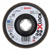 Круг лепестковый 125х22.2 мм G80 плоский X-LOCK BOSCH