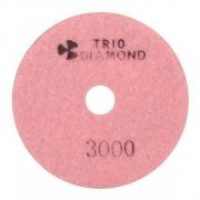 Алмазный гибкий шлифкруг &quot;Черепашка&quot; 100 № 3000 (мокрая шл.) (Trio-Diamond)