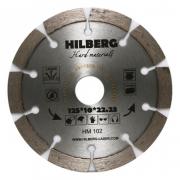 Алмазный круг отрезной 125х22,23 мм Hard Materials HILBERG (лазер)