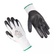 Перчатки с защитой от порезов 3 кл., р-р 8/M, (полиурет. покрыт.) серые, JetaSafety (перчатки стекольщика, антипорезные) (JETA SAFETY)