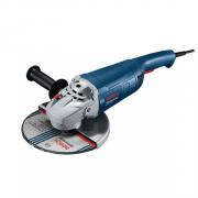 Двуручная углошлифмашина BOSCH GWS 2200 в кор. (2200 Вт, диск 230х22 мм, плавный пуск)