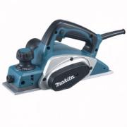 Рубанок электрический MAKITA KP 0800 в кор. + набор ножей D-07945 (620 Вт, шир. до 82 мм, глуб. до 2.5 мм)