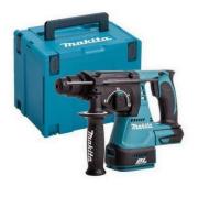 Аккум. перфоратор MAKITA DHR 242 Z в MAKPAC-4 (18.0 В, БЕЗ АККУМУЛЯТОРА, 2.4 Дж, вес 3.3 кг)