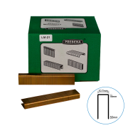 Скоба LM‑21 каркасная скоба тип 14 - 21 мм / 4800шт // Prebena
