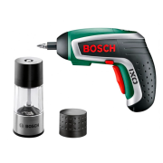 Аккум. шуруповерт BOSCH IXO IV SPICE+ аксессуары (3.6 В, 1 акк., 1.5 А/ч Li-Ion, 3 Нм, шурупы до 4,5 мм)