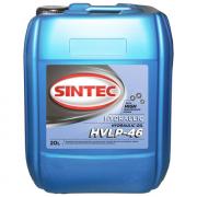 Масло гидравлическое Sintec Hydraulic HVLP 46 канистра 20л/Hydraulic oil