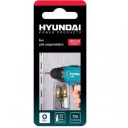 Биты для шуруповертов HYUNDAI PZ-1 25mm TIN 2шт 203123 Биты для шуруповертов HYUNDAI PZ-1 25mm TIN 2шт 203123