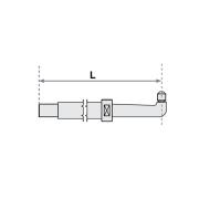 Нижнее плечо прямое O 40 х 400мм для серии SG 36-42 Fubag [31053]