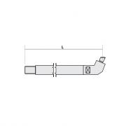 Нижнее плечо наклонное O 40 х 800мм для серии SG 36-42 Fubag [31066]