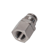 Фитинг стендовый прямой NBPT NPMFT 06-G02 (внутр. резьба G1/4&quot;)