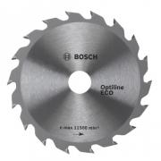 Диск пильный 190х20 мм 48 зуб. по дереву OPTILINE ECO WOOD BOSCH (твердоспл. зуб)