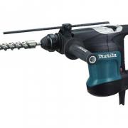 Перфоратор MAKITA HR 3200 C в чем. (850 Вт, 5.5 Дж, 3 реж., патрон SDS-plus, вес 4.4 кг)