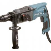Перфоратор MAKITA HR 2470 FT в чем. (780 Вт, 2.7 Дж, 3 реж., патрон SDS-plus, быстросъемн., БЗП в комплекте, вес 2.8 кг)