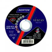 Круг обдирочный 125х6.4x22.2 мм для металла Vulcan NORTON Круг обдирочный 125х6.4x22.2 мм для металла Vulcan NORTON