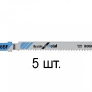 Пилка лобз. по металлу T118BF (5 шт.) BOSCH
