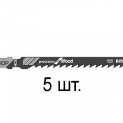 Пилка лобз. по дереву T144DP (5 шт.) BOSCH