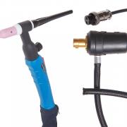 Горелка сварочная TIG WGT-26V (4м, 250А, разъем 35-50, вентиль) SOLARIS