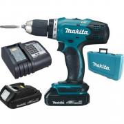 Аккум. дрель-шуруповерт MAKITA LXT DDF 453 SYE в чем. (18.0 В, 2 акк., 1.5 А/ч Li-Ion, 2 скор., 42 Нм, шурупы до 10 мм)