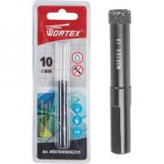 Коронка алмазная d 10мм керамогранит WORTEX