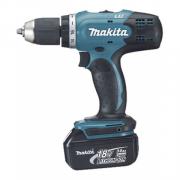 Аккумуляторная ударная дрель-шуруповерт MAKITA LXT DHP 453 SYE