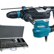 Перфоратор MAKITA HR 4013 C в чем. + набор оснастки (1100 Вт, 8.0 Дж, 2 реж., патрон SDS-MAX, вес 6.8 кг, набор D-40571 В ПОДАРОК!!!) [HR4013CA1]