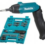 Аккум. шуруповерт MAKITA DF 001 DW в чем.+ аксессуары (3.6 В, 1 акк., 1.3 А/ч Li-Ion, 1 скор., 4 Нм, шурупы до 5 мм)